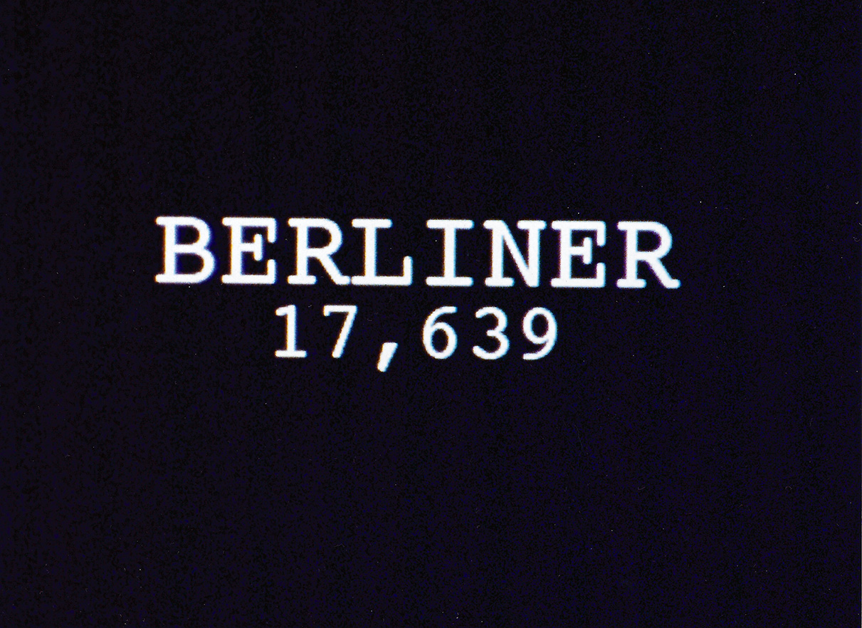 Berliner was the 17, 639th Most Common Surname in the World
