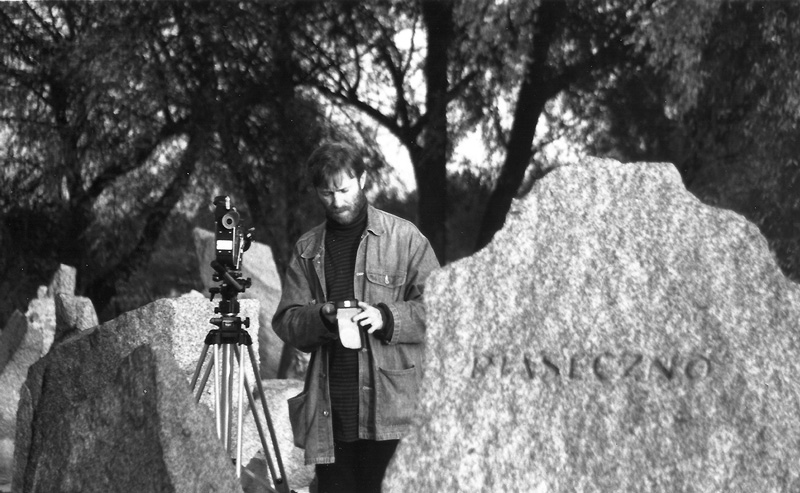 Filming at Treblinka, Poland (Photo Credit: Frida Sterenberg)
