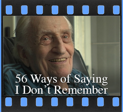 56 Ways of Saying I Don't Remember