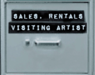 Sales, Rentals & Visiting Artists