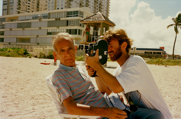 Oscar & Alan on Florida Beach #1 (Circa 1993)