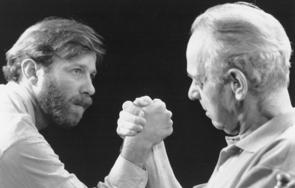 Oscar & Alan Arm Wrestling (Photo Credit: D.W. Leitner)